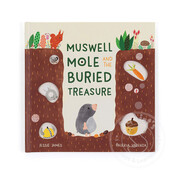 Jellycat Jellycat Muswell Mole and the Buried Treasure Book