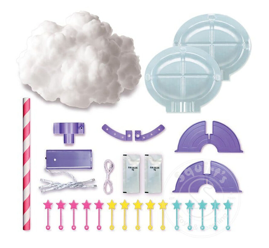 Make Your Own Fluffy Cloud Light