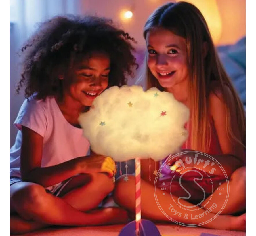 Make Your Own Fluffy Cloud Light