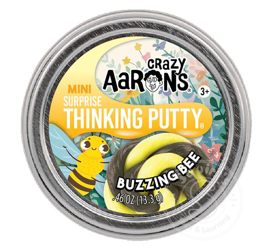 Crazy Aaron's Mini Buzzing Bee Thinking Putty