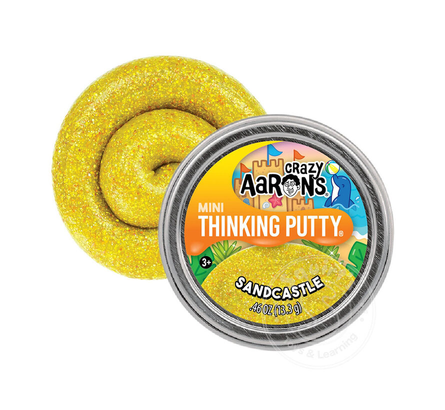 Crazy Aaron's Mini Sandcastle Thinking Putty
