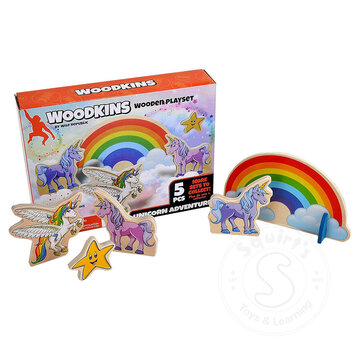 Woodkins Unicorn Playset