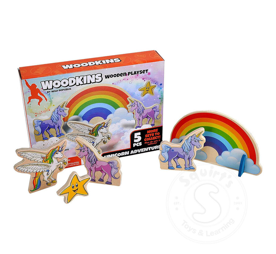 Woodkins Unicorn Playset
