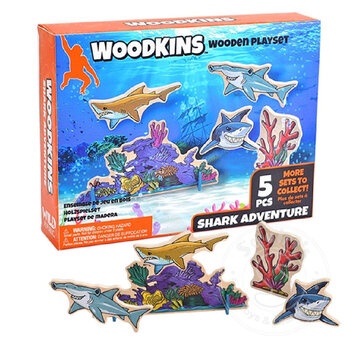 Woodkins Shark Playset