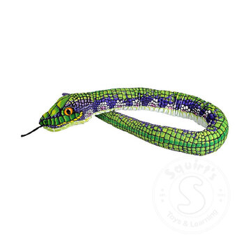 Wild Republic Green Scales Snake 54"