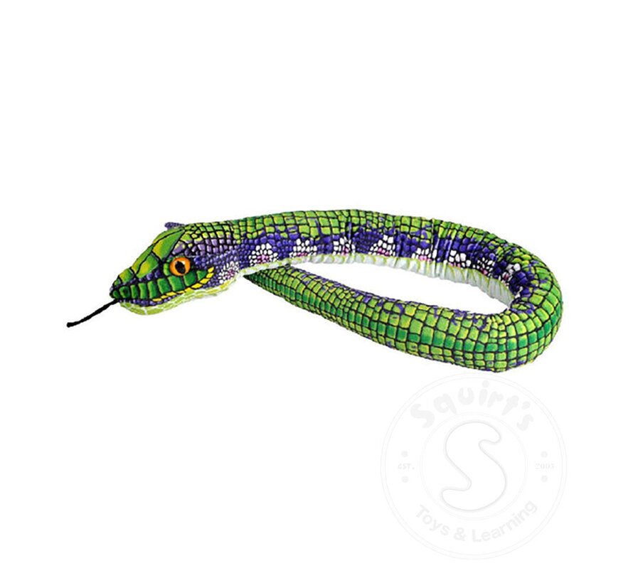 Wild Republic Green Scales Snake 54"