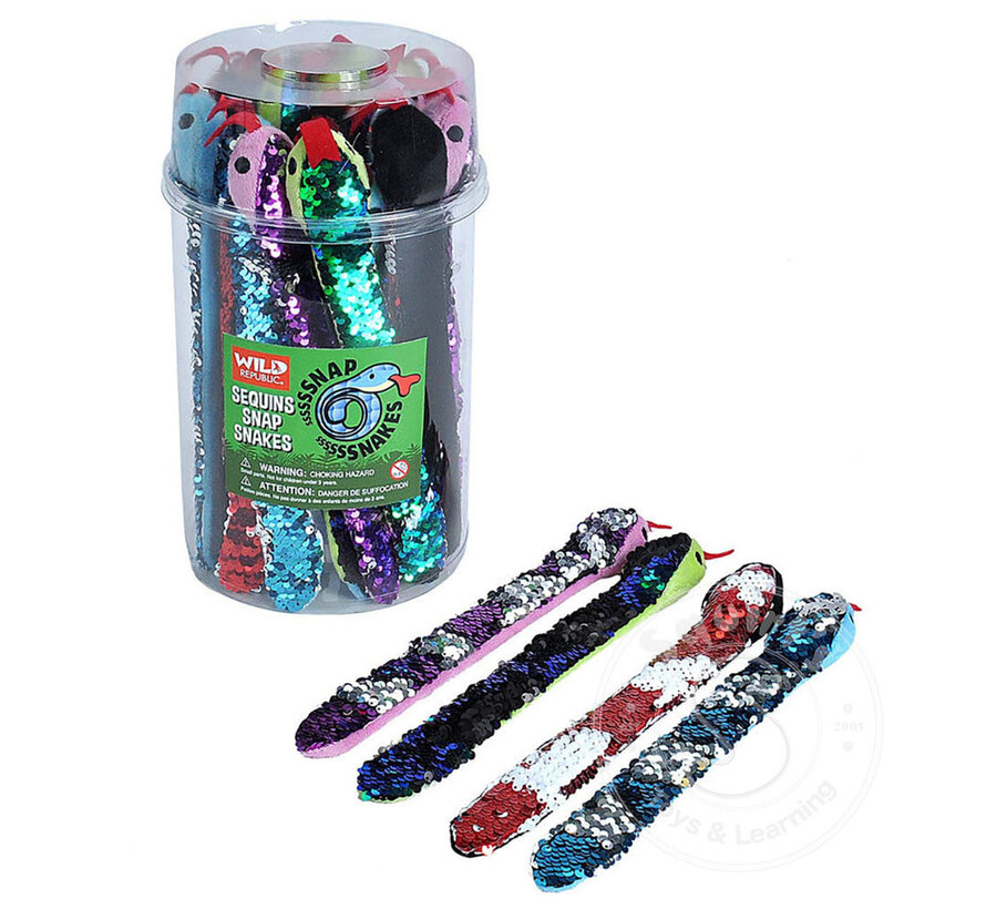 Wild Republic - Snap Snakes Sequin
