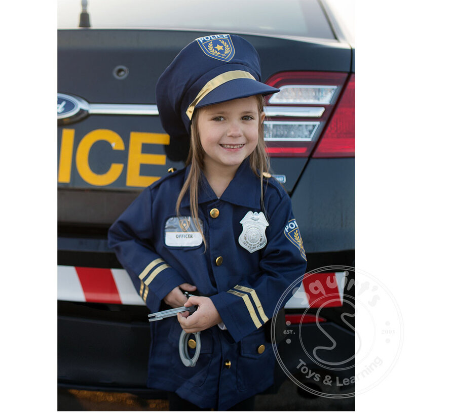 Great Pretenders Police Officer Costume (Size 3-4)