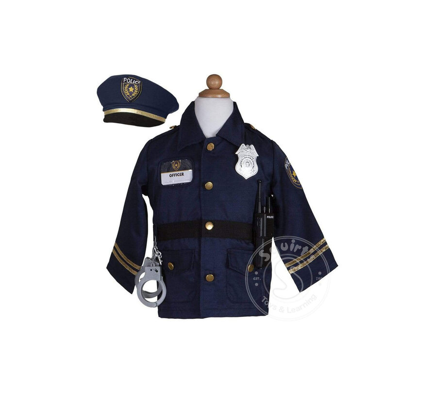 Great Pretenders Police Officer Costume (Size 3-4)