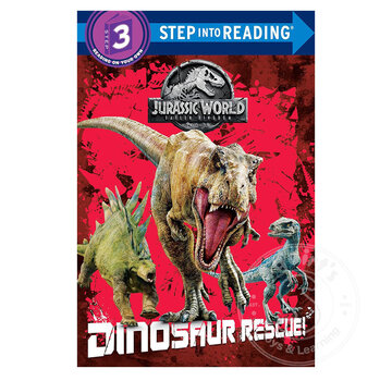 Random House Step 3 Dinosaur Rescue! (Jurassic World: Fallen Kingdom)