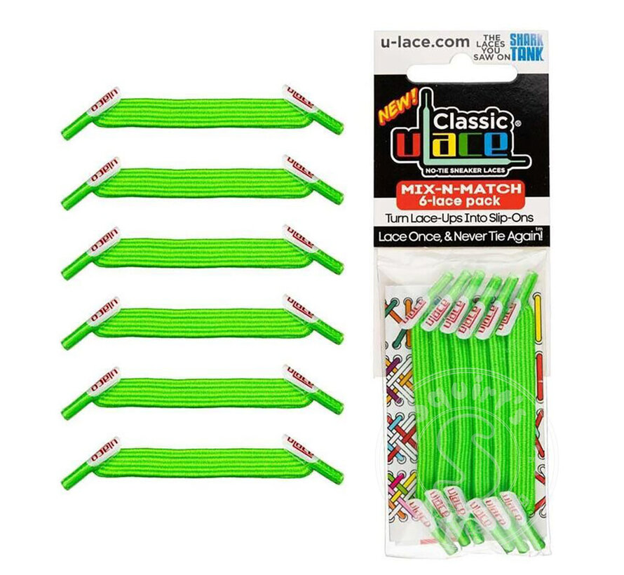 U-Lace Classic Neon Green