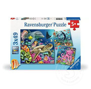 Ravensburger Ravensburger Underwater Puzzle 3 x 49pcs
