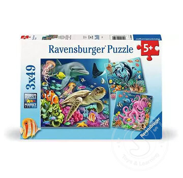 Ravensburger Ravensburger Underwater Puzzle 3 x 49pcs