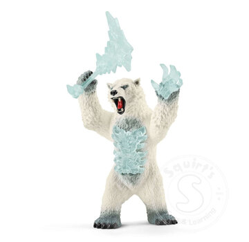 Schleich Schleich Eldrador Blizzard bear with weapon - Retired