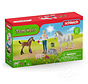 Schleich Vet visiting mare and foal - Retired
