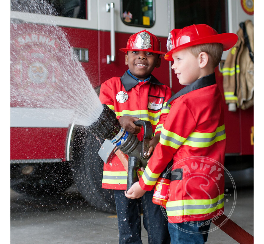 Great Pretenders Firefighter Costume (Size 3-5)