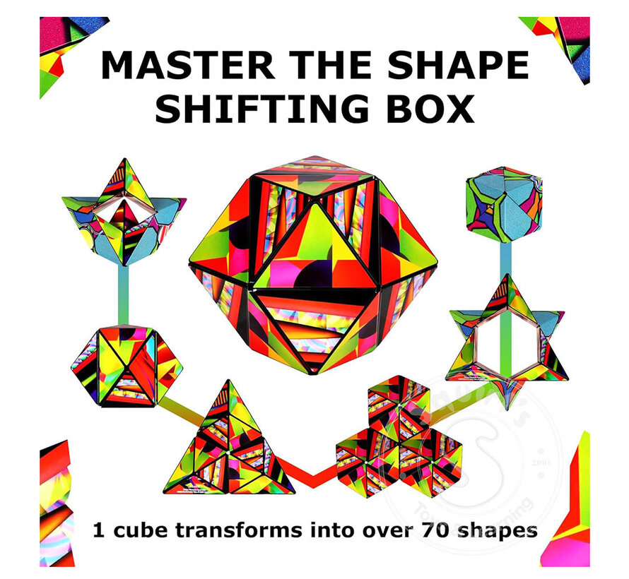 Shashibo: Shape Shifting Box, Stained Glass