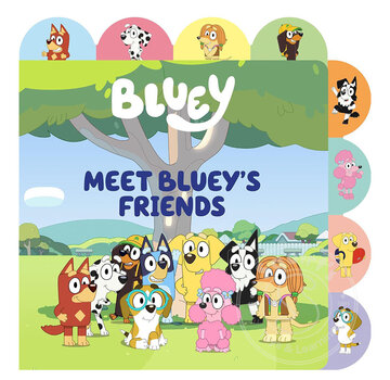 Penguin Meet Bluey's Friends