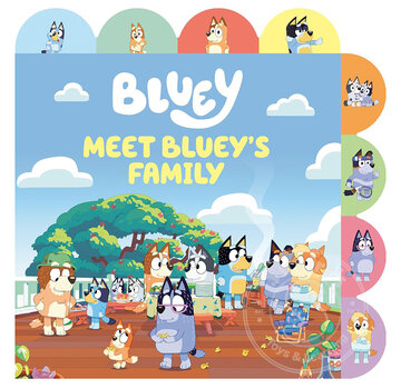 Penguin Meet Bluey's Family