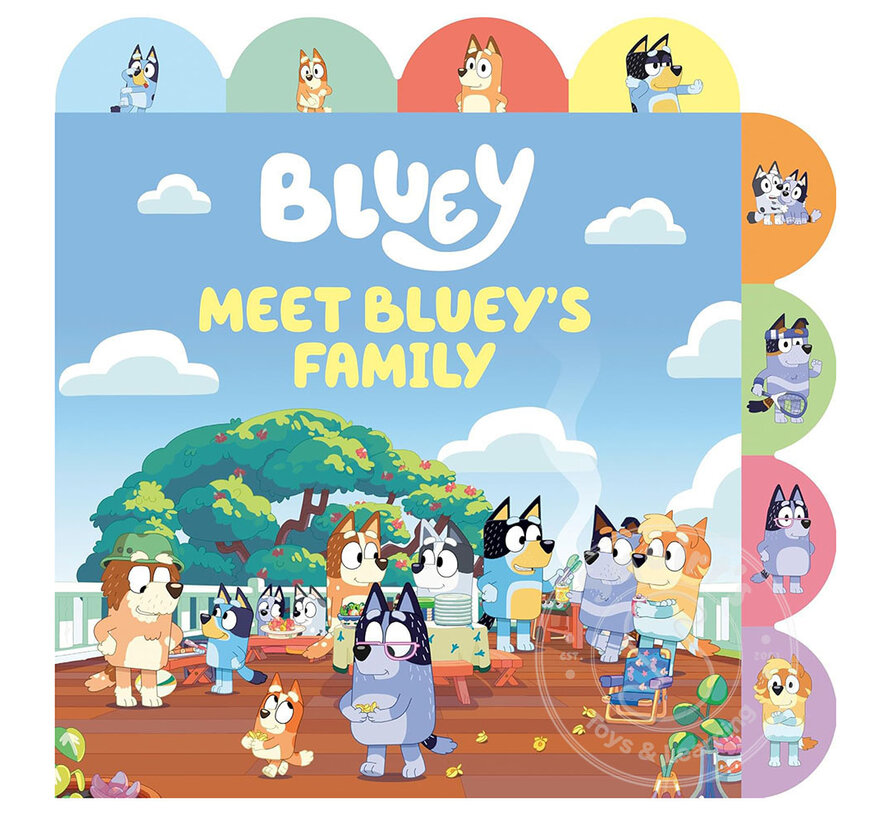 Meet Bluey's Family