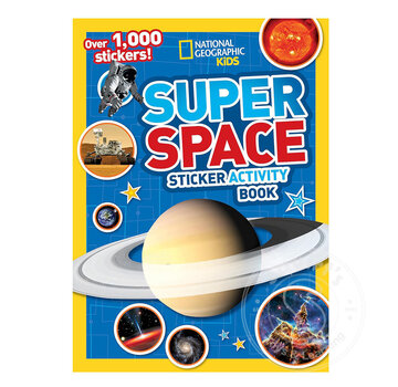 National Geographic National Geographic Kids Super Space Sticker Activity Book