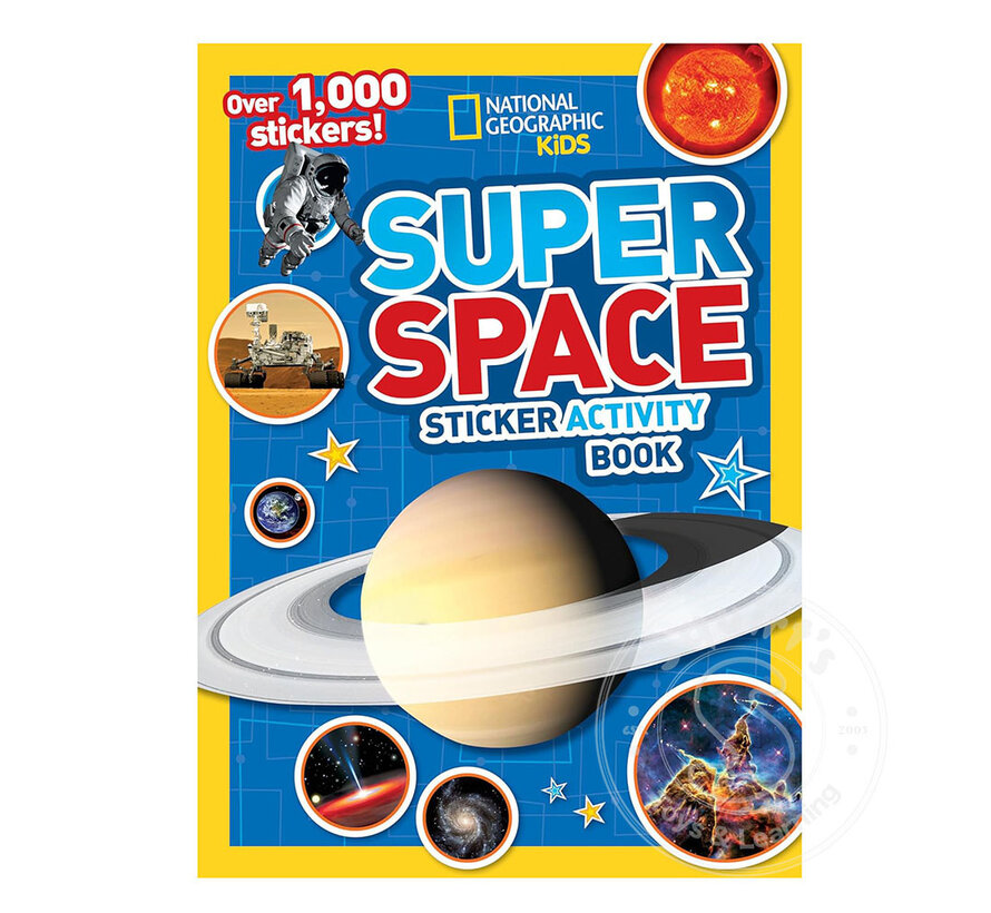 National Geographic Kids Super Space Sticker Activity Book