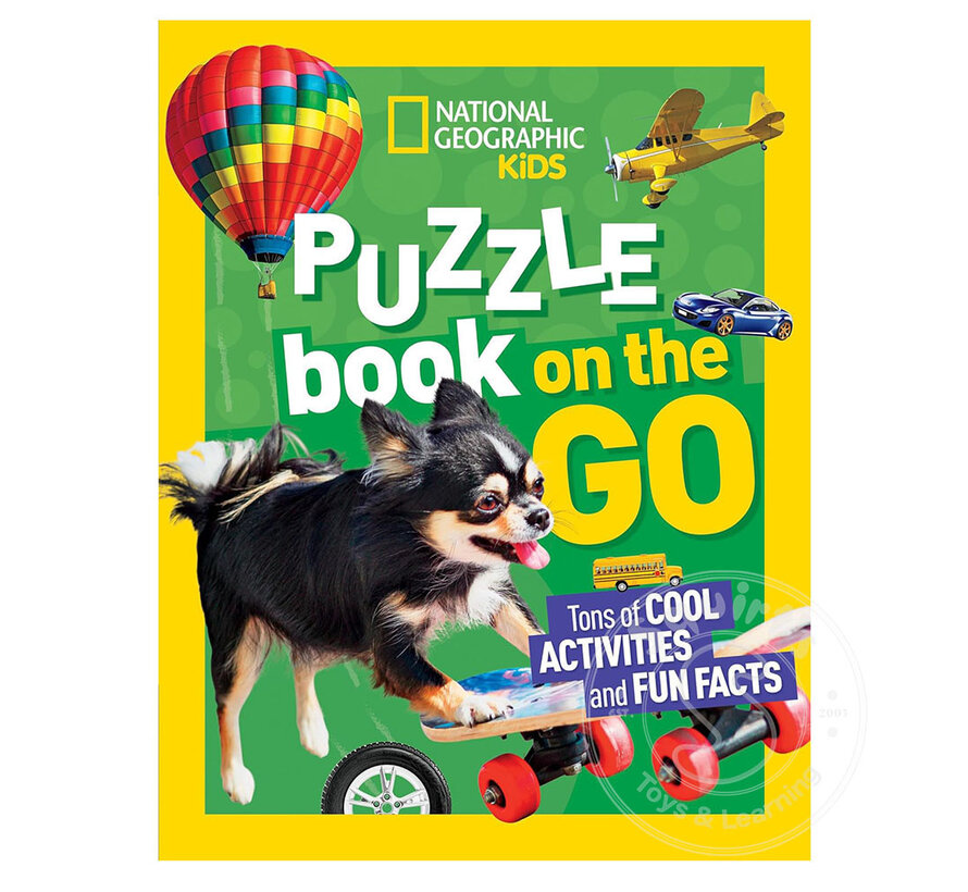 National Geographic Kids Puzzle Book: On the Go