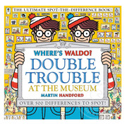 Candlewick Press Where's Waldo? Double Trouble at the Museum: The Ultimate Spot-the-Difference Book!
