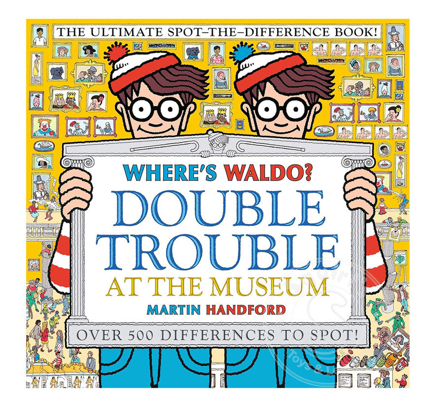 Where's Waldo? Double Trouble at the Museum: The Ultimate Spot-the-Difference Book!