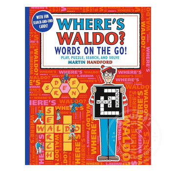 Candlewick Press Where's Waldo? Words on the Go!