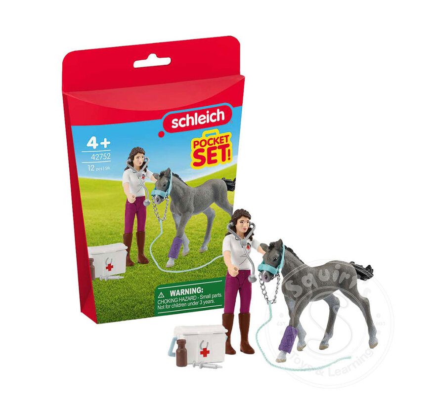 Schleich Ms Kramer with foal