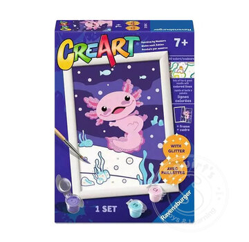 Ravensburger CreArt Paint by Numbers -  Axolotl