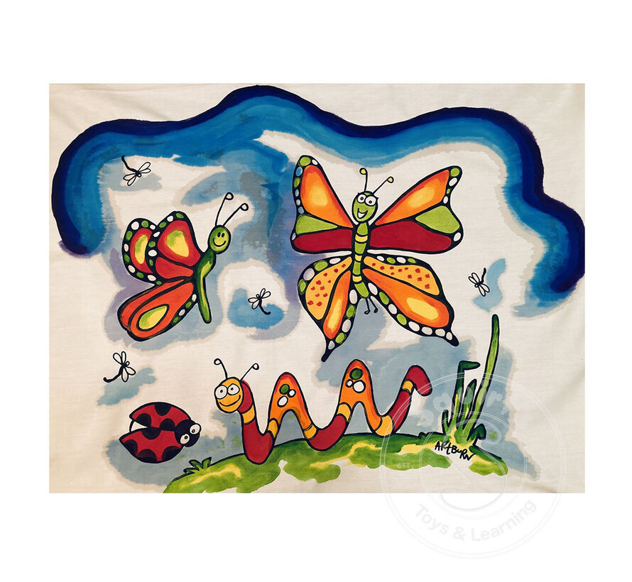 Pillow Case Painting Kit - Butterflies