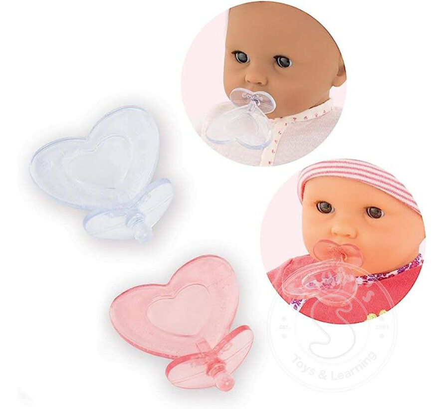 Corolle Accessories - 2 Pacifiers - 12”