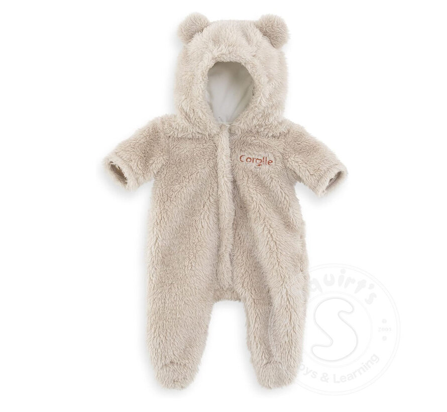 Corolle Mon Premier Bebe Bunting Teddy Bear Outfit - 12”