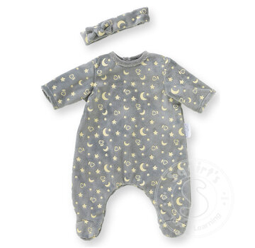 Corolle Corolle Mon Premier Bebe Pajamas Glow in The Dark & headband- 12”