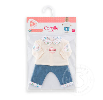Corolle Corolle Mon Premier Bebe Long Sleeves T-Shirt & Jeans (WEIP) - 12”