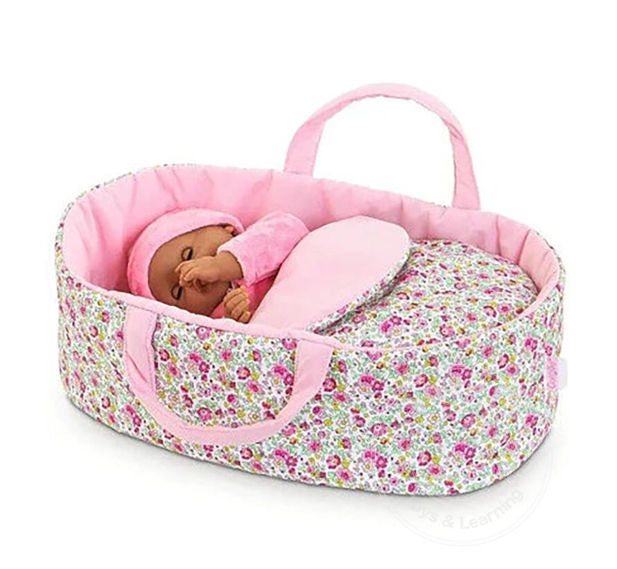 Corolle Accessoires: Carry Bed - Flowered 12"