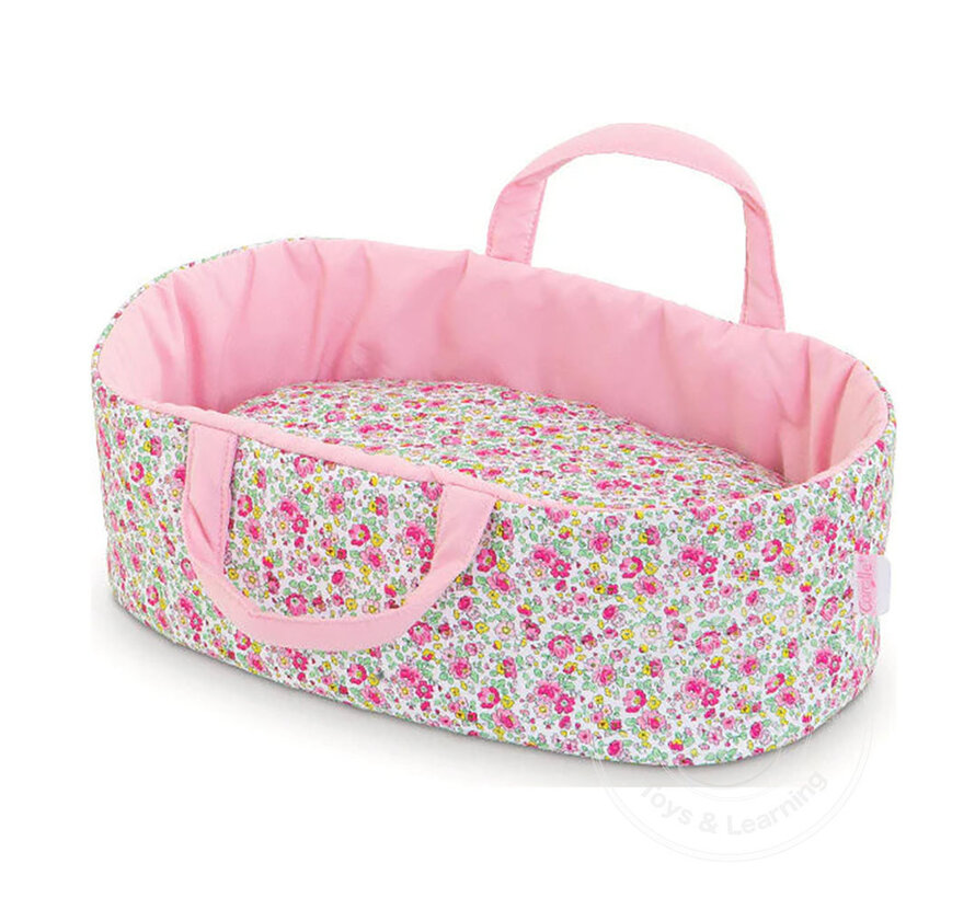 Corolle Accessoires: Carry Bed - Flowered 12"