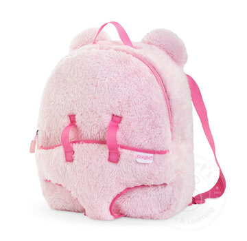 Corolle Corolle Baby Doll Carrier Backpack 12" - Pink Plush