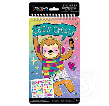 Fashion Angels Fashion Angels - Stickers by number - Oh So Cute