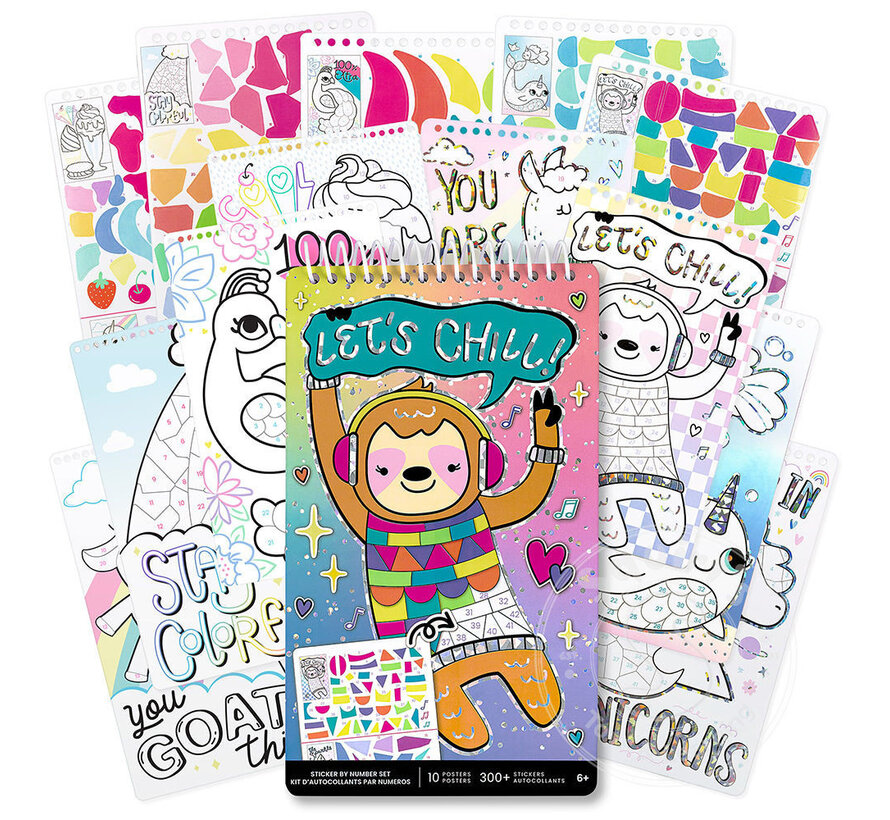 Fashion Angels - Stickers by number - Oh So Cute