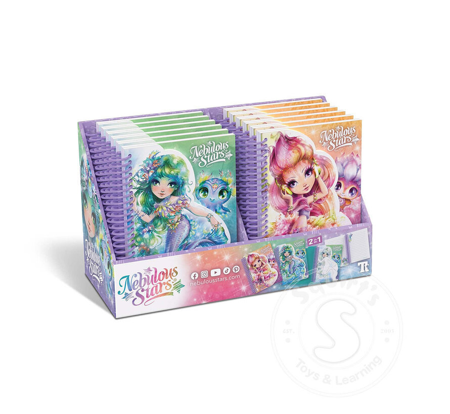 Nebulous Stars - Mini Designer Note Pads  - Assortment