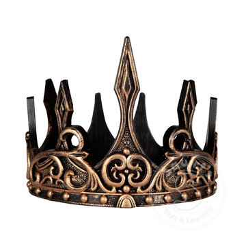 Great Pretenders Great Pretenders Medieval Crown, Gold/Black
