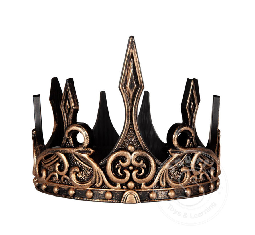 Great Pretenders Medieval Crown, Gold/Black