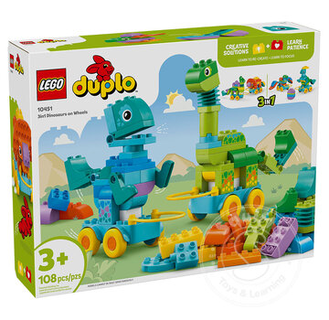 LEGO® LEGO DUPLO® 3in1 Dinosaurs on Wheels