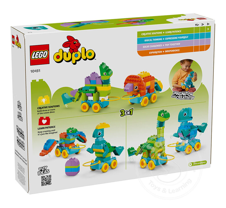 LEGO DUPLO® 3in1 Dinosaurs on Wheels