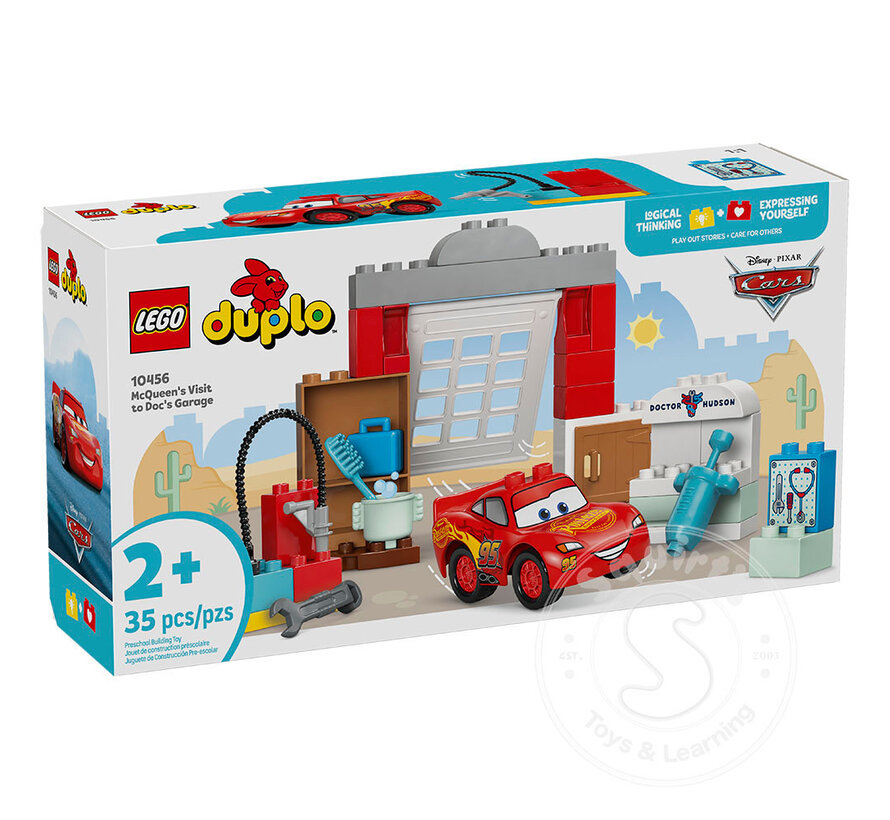 LEGO® DUPLO® McQueen's Visit to Doc's Garage