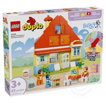 LEGO® LEGO DUPLO® Bluey's Family House with Memory Game