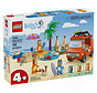 LEGO® 4+ Bluey's Beach & Family Car Trip